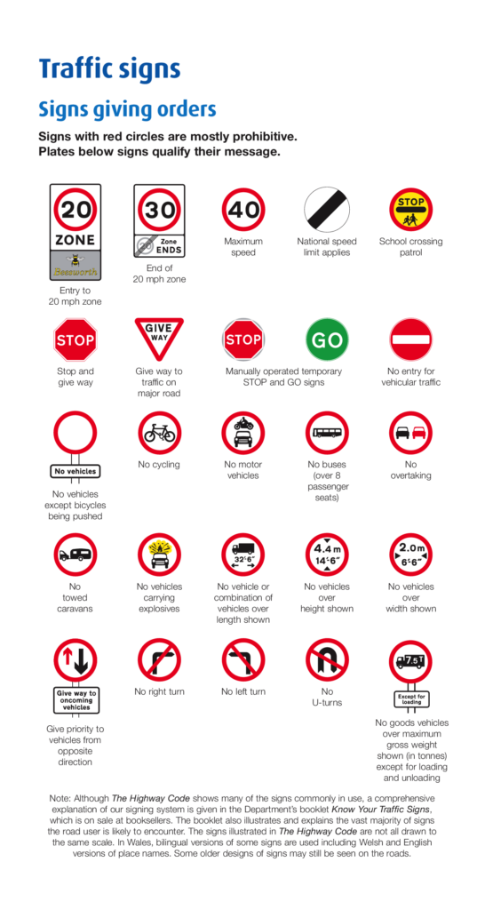 8 traffic sign