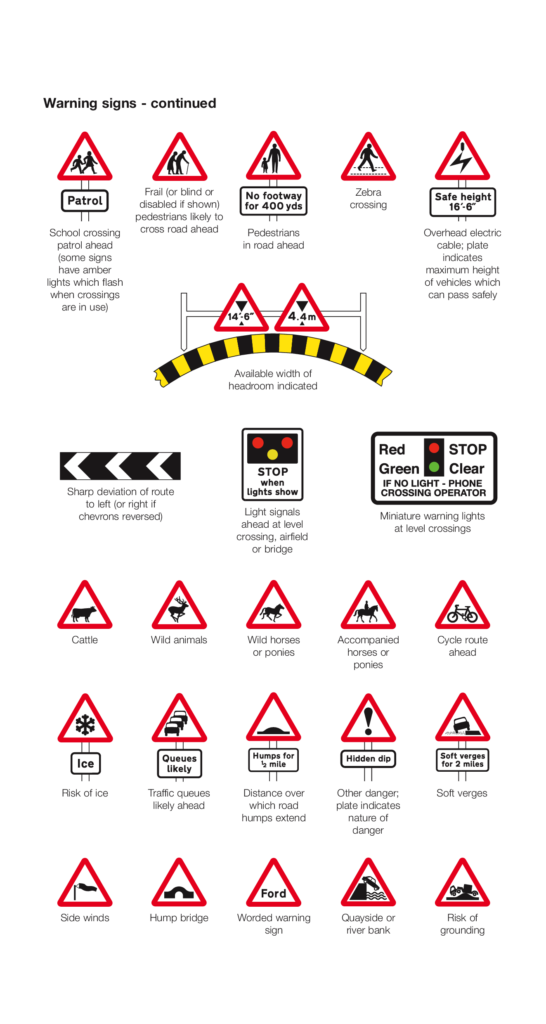 5 traffic sign