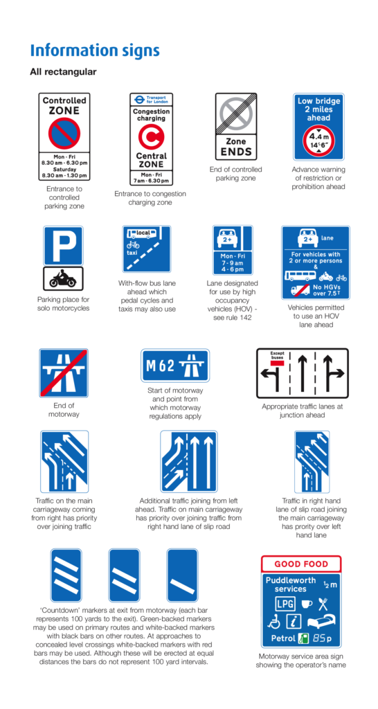 2 traffice sign